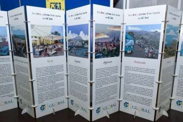 La fiesta aniversario de Global se celebró este miércoles en el Cabildo grancanario (Foto TA)